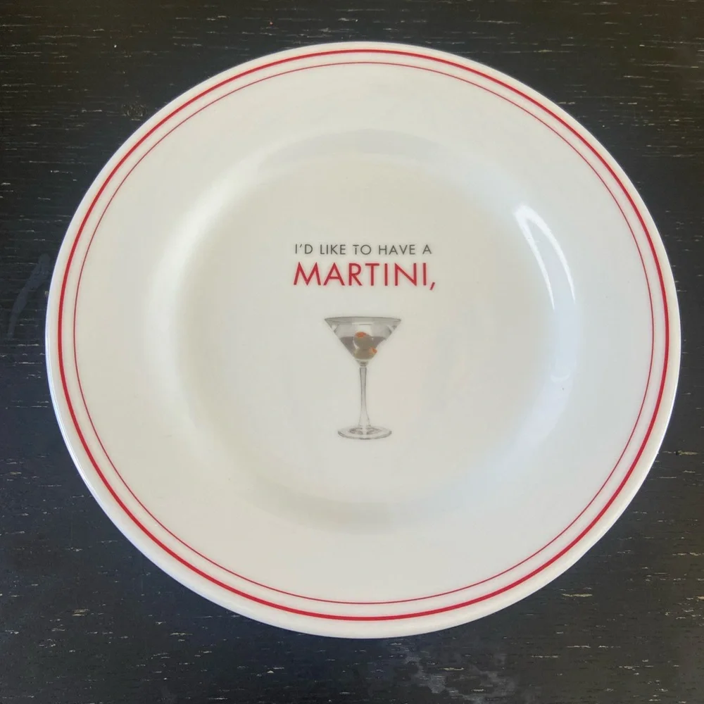 Restoration Hardware Cocktail plates